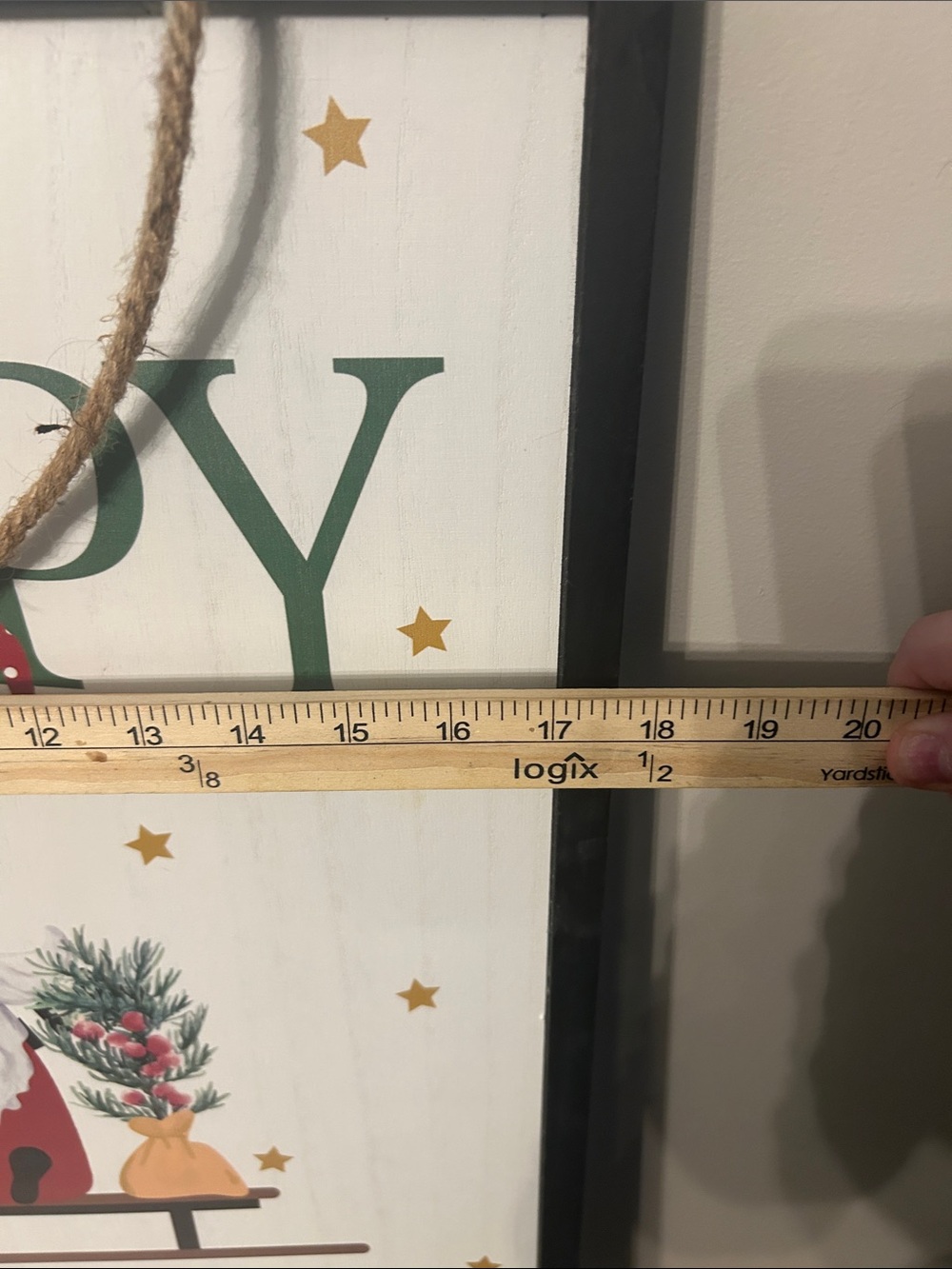 Burlap LED Alpine Tabletop Christmas Tree with Warm White Lights & picture - Picture 9 of 9